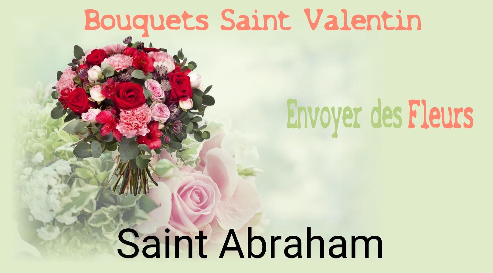 Roses de Saint-Valentin livrées à Saint-Abraham